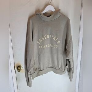 Essentials Fear Of God Hoodie  beige XL